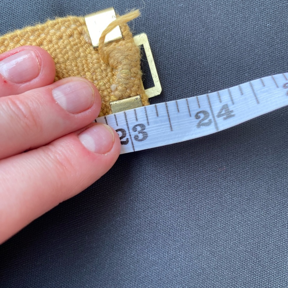 Vintage Gold Stretch Belt - Picture 3 of 13